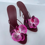 Simple Summer and Autumn Women's Slip-on High-heeled Sandals for Export, Sexy Sandals, Party Shoes