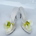 Simple Summer and Autumn Women's Slip-on High-heeled Sandals for Export, Sexy Sandals, Party Shoes