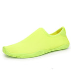 Women's Solid Color Canvas Sneakers - Casual Beach Shoes